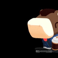 小马布丁新年表情gif